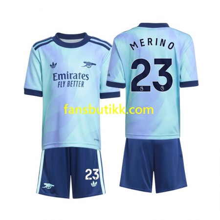 Fotballdrakt Arsenal Merino 23 Barn Tredjetrøye 2024-2025 Kortermet
